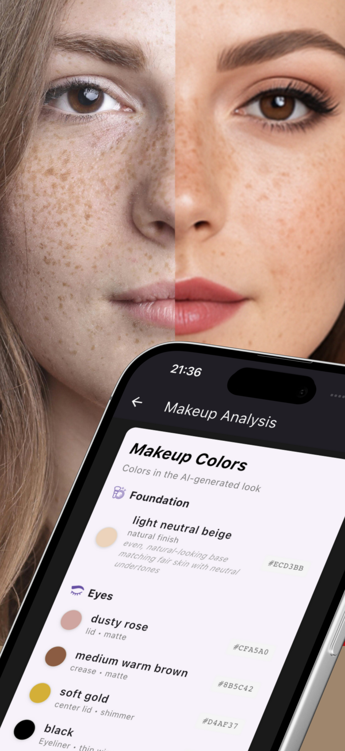 AI Makeup Color Analysis